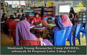 Madrasah Young Researcher Camp (MYRES), sebanyak 54 Proposal Lolos Tahap Awal
