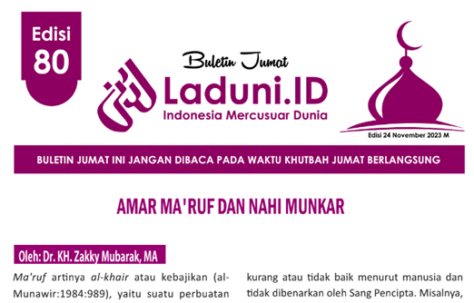 Buletin Jumat Laduni.ID Edisi 80: Amar Ma’ruf dan Nahi Munkar