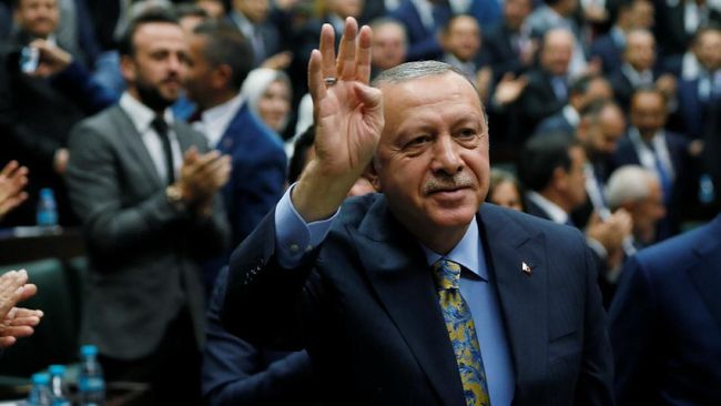 Erdogan Tuduh AS dan Uni Eropa Ikut Campur Urusan Pemilu Lokal Turki