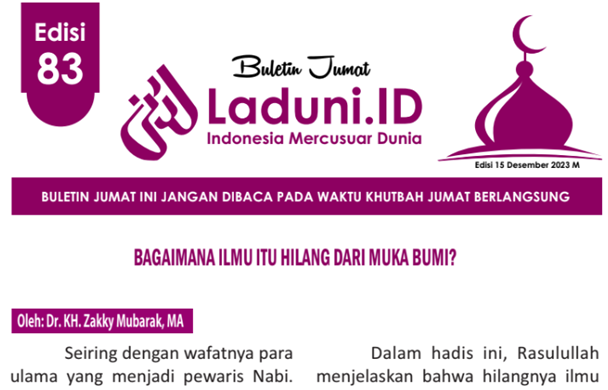 Buletin Jumat Laduni.ID Edisi 83: Bagaimana Ilmu itu Hilang dari Muka Bumi?