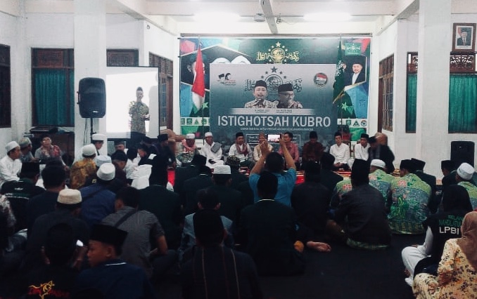 Istighotsah Kubro, PWNU Bali Teladani Semangat Resolusi Jihad KH. Hasyim Asy’ari