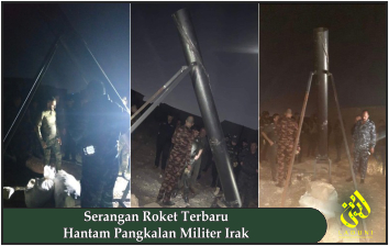 Serangan Roket Terbaru Hantam Pangkalan Militer Irak