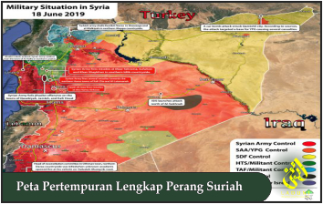 Peta Pertempuran Lengkap Perang Suriah