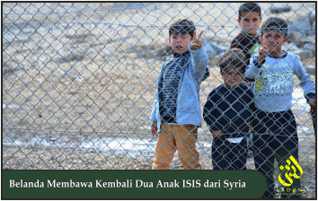 Belanda Membawa Kembali Dua Anak ISIS dari Syria