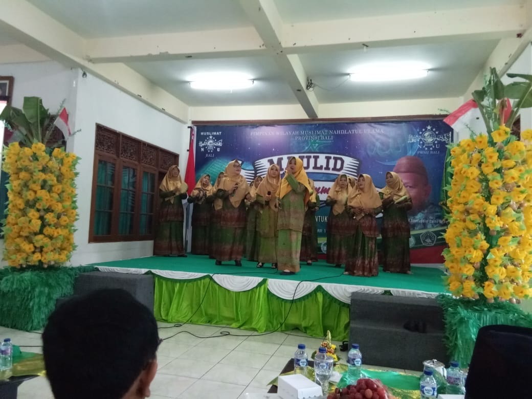 Peringatan Maulid Nabi PW Muslimat NU Bali | Umat Muslim Hendaknya Tidak Lupakan Sejarah