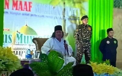 Inilah Gunanya Banser di Panggung Menjaga Para Ulama