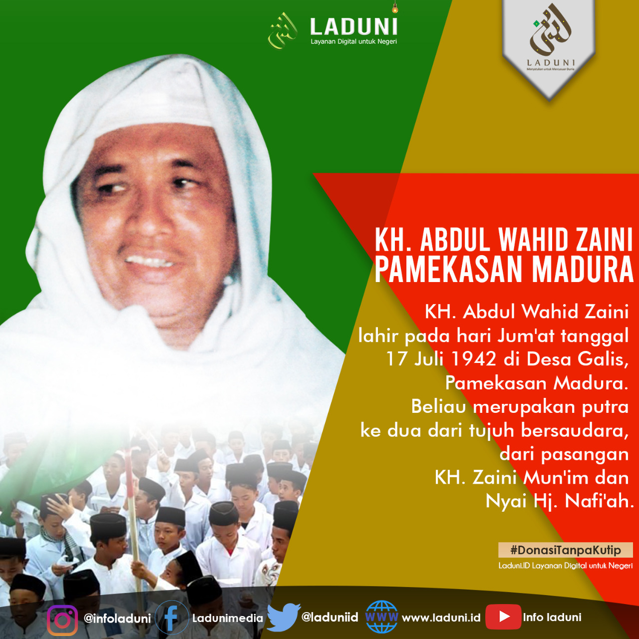 Biografi KH. Abdul Wahid Zaini