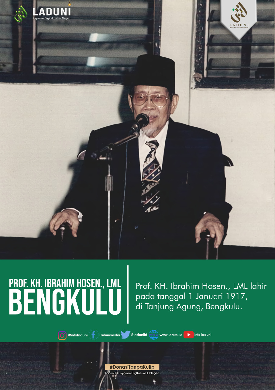 Biografi Prof. KH. Ibrahim Hosen., LML