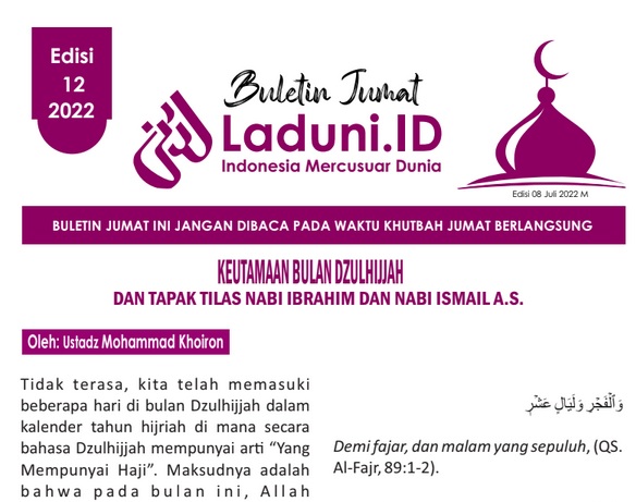 Buletin Jumat Laduni.ID Edisi 12