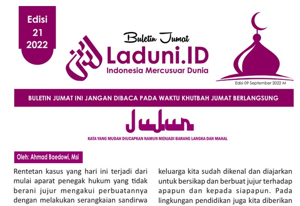 Buletin Jumat Laduni.ID Edisi 21