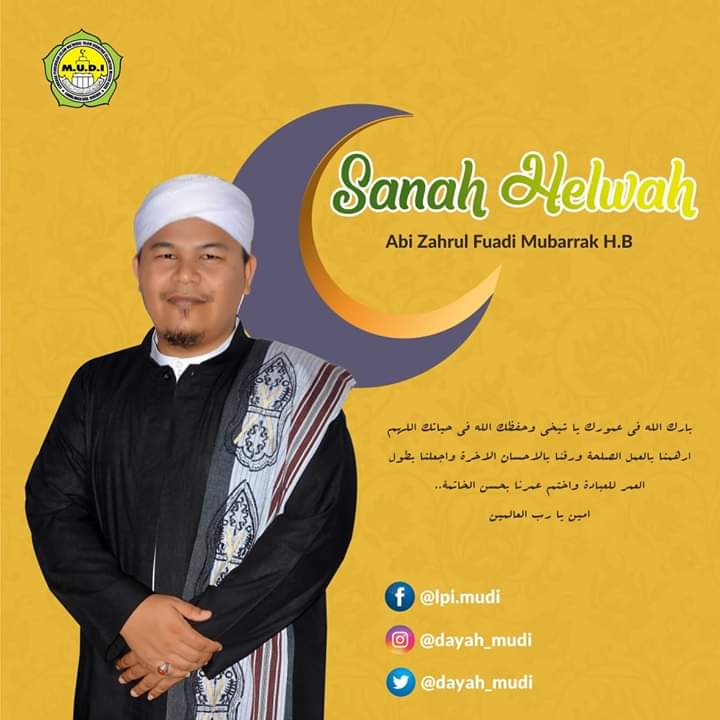 Seuntai Doa Milad Tahun Emas Al-Mukarram Abi MUDI dalam Keberkahan dan Pengabdiannya