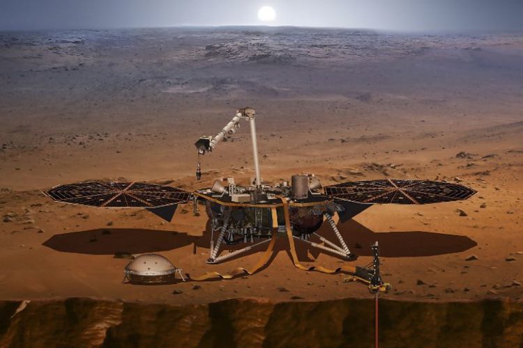 Pasca Perjuangan Enam Bulan, Akhirnya Robot Geologi NASA Mendarat di Mars