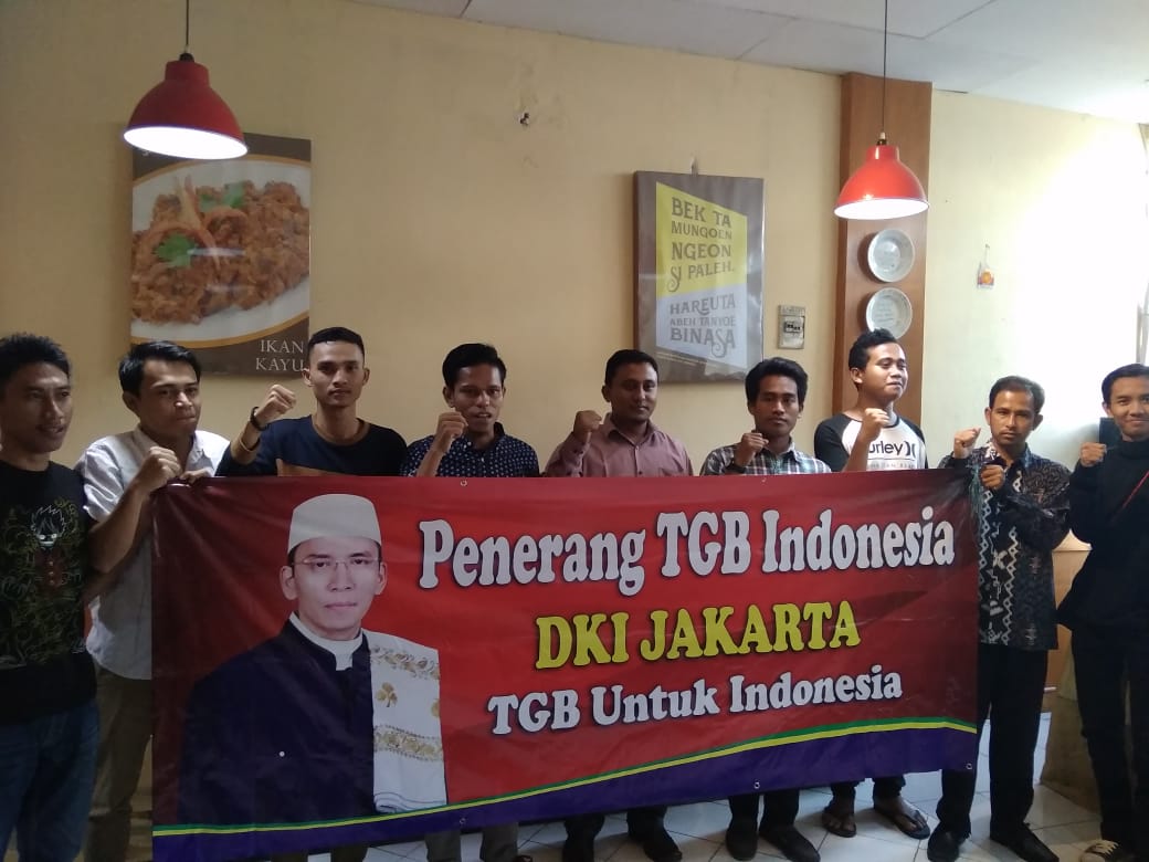 Warga Jakarta Deklarasi Penerang TGB