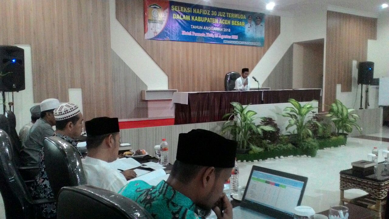 31 Pelajar Aceh Besar Ikut Seleksi Hafidz Termuda