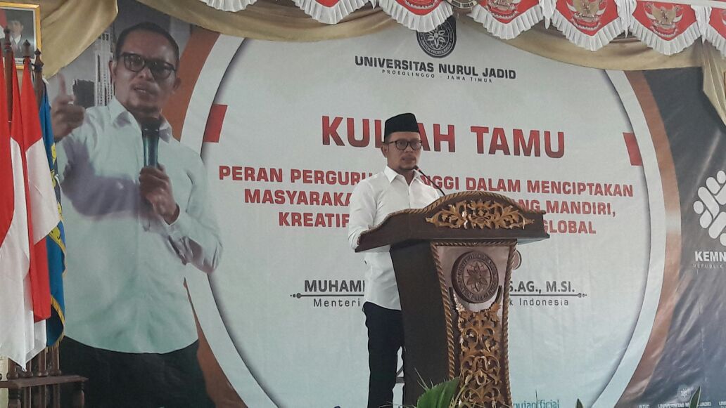 Menaker Hanif: Mahasiswa Pesantren di Era Teknologi Perlu Inovasi dan Kreatifitas