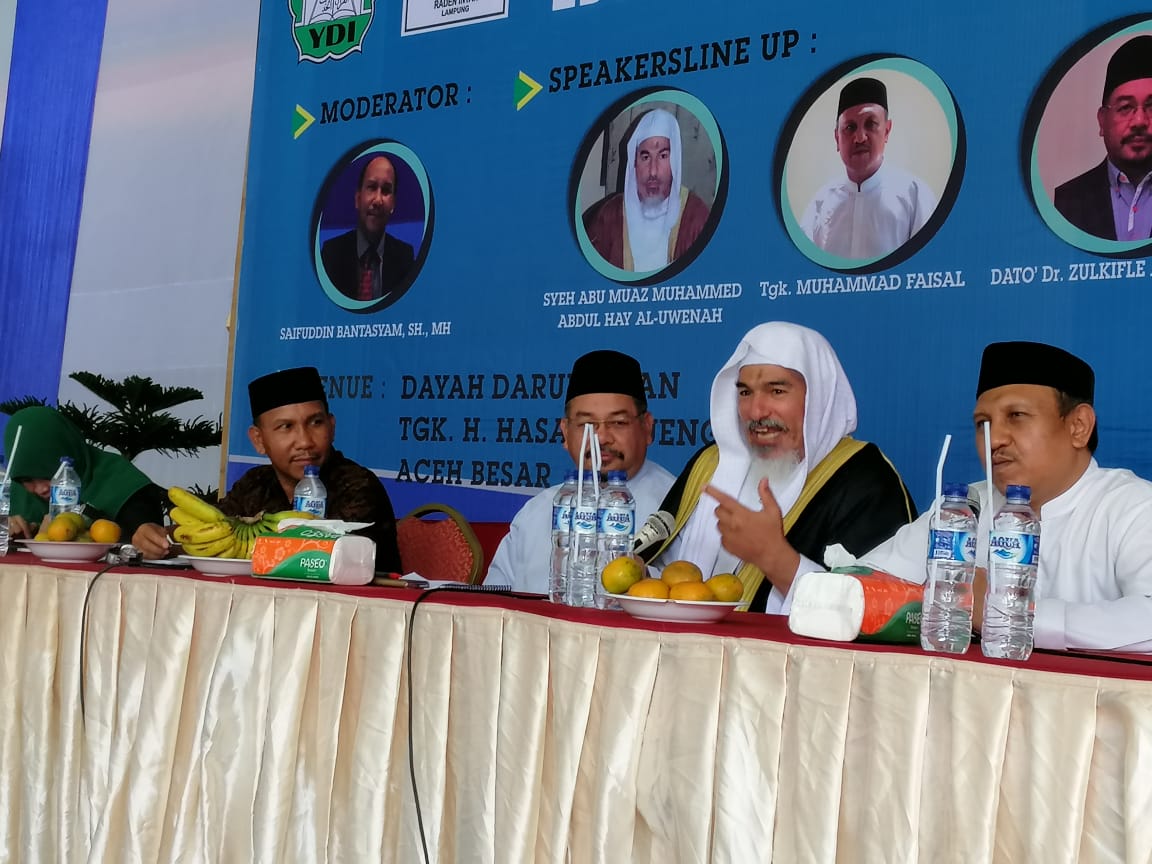 Dayah Darul Ihsan Aceh Bekerjasama dengan UIN Raden Intan Lampung Gelar Seminar Internasional