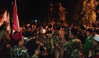 Banser ini Berjalan Kaki dari Banten Hingga Pekalongan untuk Bertemu Habib Luthfi