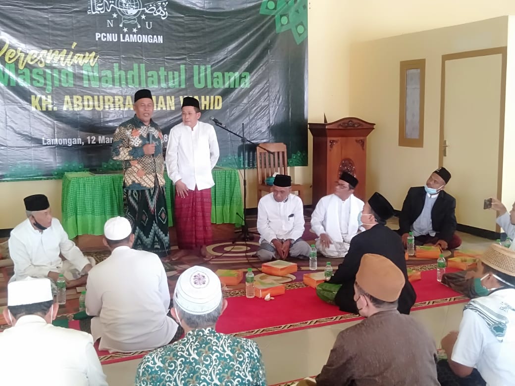 PCNU Lamongan Resmikan Masjid NU Gus Dur