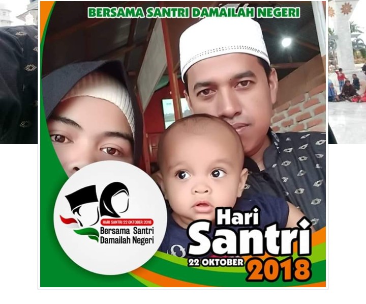 Damailah Negeri Ini Bersama Santri