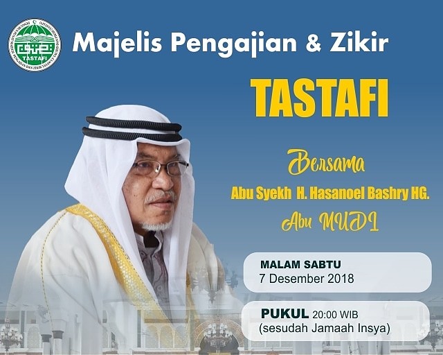 Al-Mursyid Abu MUDI Isi Pengajian Akhir Tahun MPZT Aceh di Masjid Raya Baiturrahman