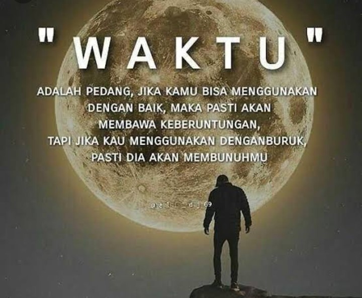 Waktu merupakan Kehidupan dan Helaan Napas yang tak Terulang