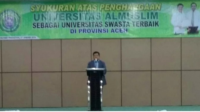 Umuslim Aceh Gelar Syukuran Pasca Raih Penghargaan PTS Swasta Terbaik 