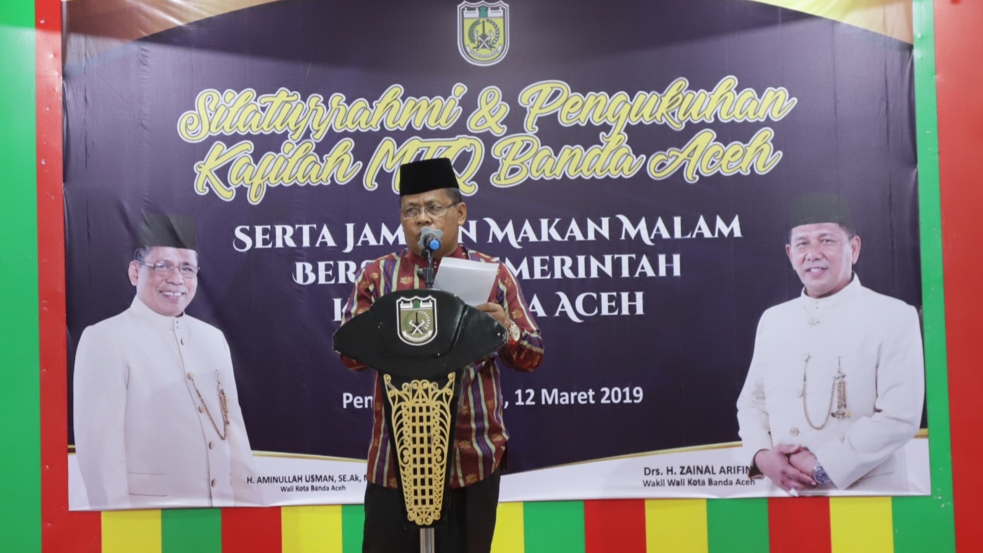 Aminullah Targetkan Banda Aceh Juara Umum MTQ Aceh XXXIV di Pidie