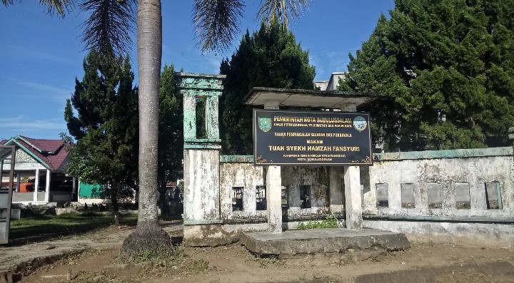 Pembangunan Situs Sejarah Maqbarah Ulama Sufi Dunia Syekh Hamzah Fanshuri, Pemerintah Masih Peduli?