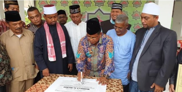 Wali Kota Banda Aceh dan Syeikh Nasir Resmikan Dayah Mini Darussalam