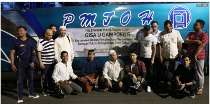 Malam Ini, Pemerintah dan Tokoh Aceh Lepas Mahasiswa Aceh untuk Mudik