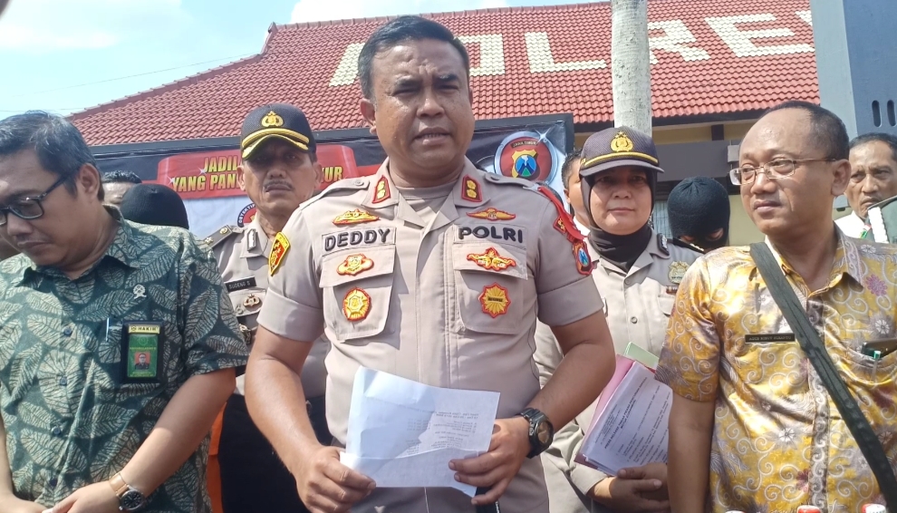 Polres Sumenep Libatkan Banser Amankan Natal dan Tahun Baru