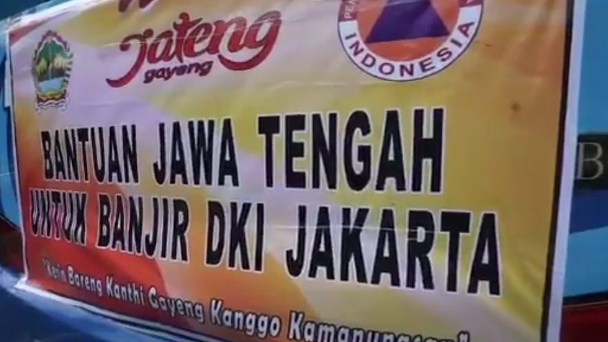 Gubernur Jateng Berangkatkan 100 Personel Bantu Banjir Jakarta dan Jabar