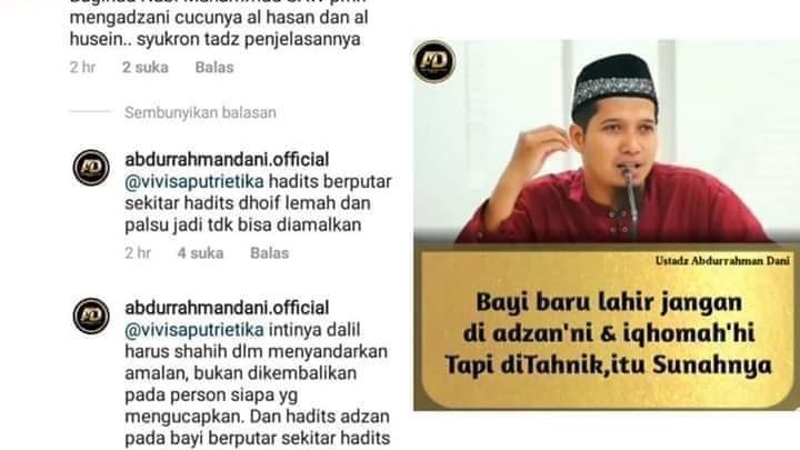 Adzan Bagi Anak yang Baru Lahir, Apakah Hadisnya Lemah atau Palsu? Ini Penjelasannya