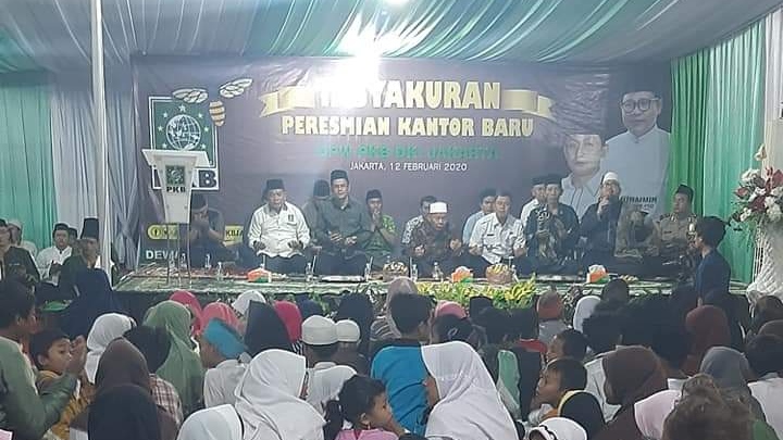 Resmikan Kantor Sekretariat PKB DKI Jakarta Gelar Syukuran dan Santuni Anak Yatim