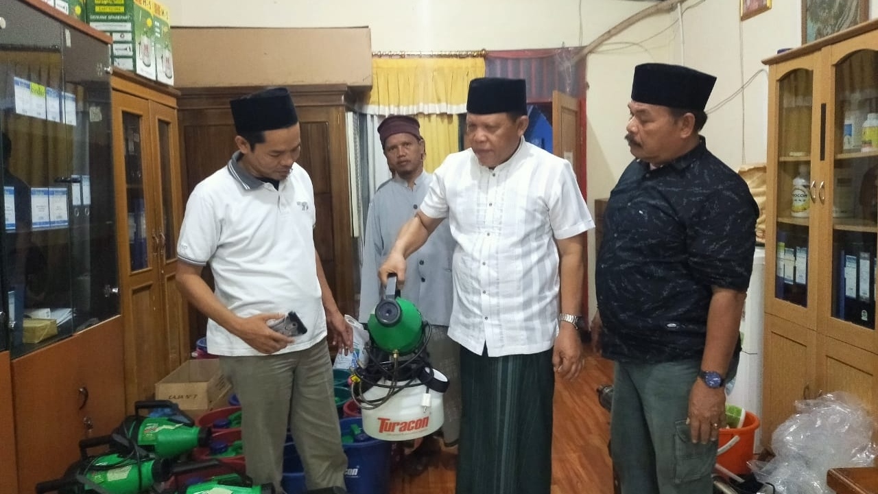 Program NU Peduli Cegah Sebaran Wabah Virus Corona, PCNU Jaktim Gandeng PT Turacon Wirasta