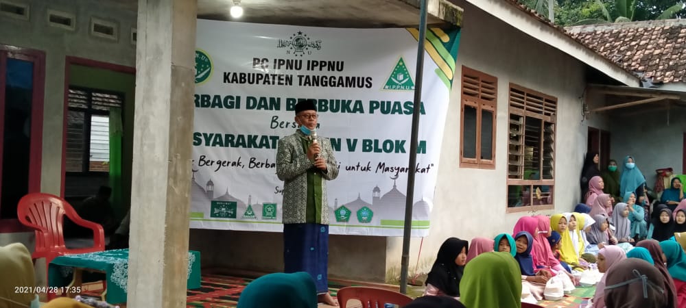 IPNU - IPPNU Tanggamus muliakan Bulan Ramadhan Dengan Berbagi