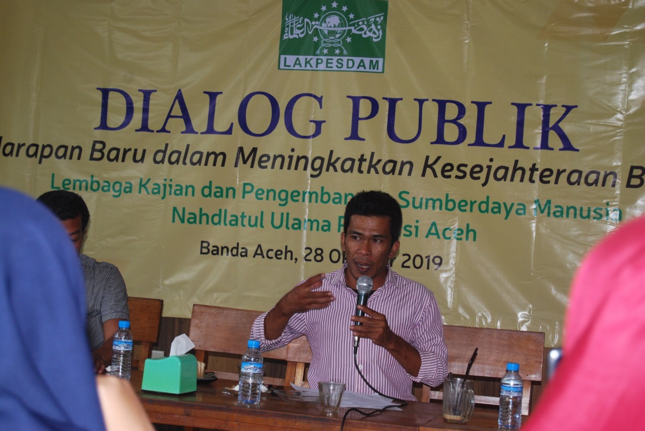Lakpesdam Gelar Dialog, Bahas Perlindungan dan Kesejahteraan Buruh di Aceh