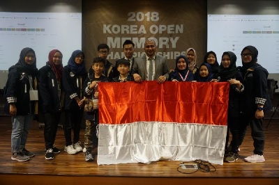 Hebat, Kompetisi Daya Ingat Dunia Pelajar Indonesia Juara 2