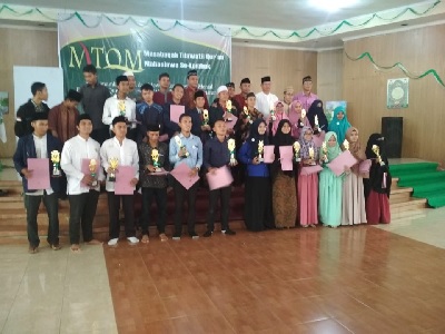 Mahasiswa UNU NTB Juara Di MTQM UKM PSQ Unram