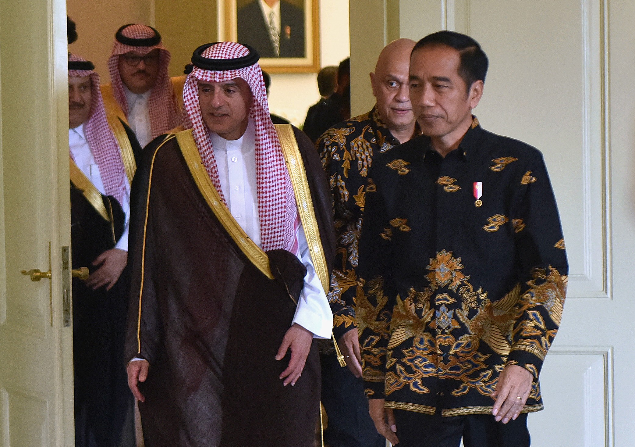Jokowi Sampaikan Keprihatinan atas Kasus Khashoggi Kepada Menlu Arab