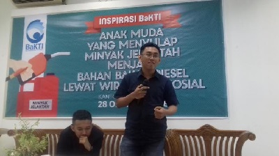 Mahasiswa UNM Sulap Minyak Jelantah Jadi Biodisel untuk Bahan Bakar Nelayan