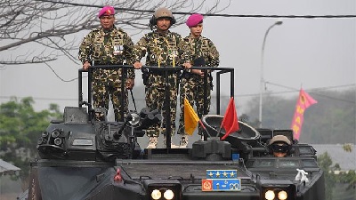 Mobil Listrik Karya Mahasiswa ITENAS jadi Kendaraan Tempur TNI AL untuk Patroli