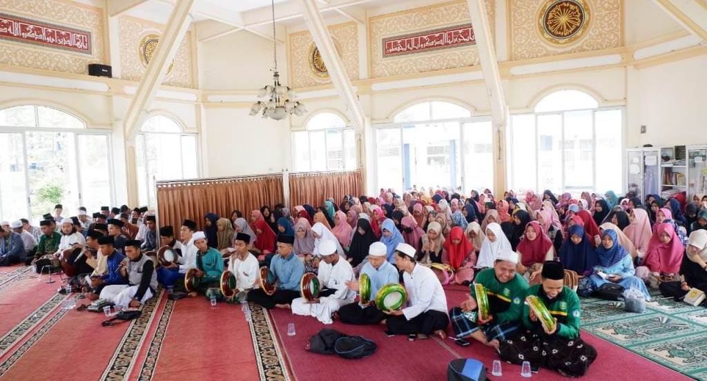 Begini Perayaan Muharram ala Mahasiswa Pecinta Shalawat di Lampung