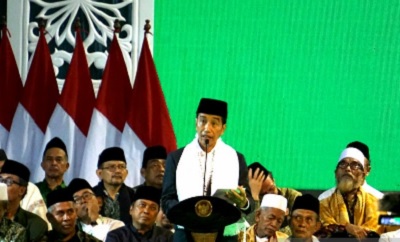Buka Munas NU, Jokowi Janji Dirikan Seribu BLK untuk Pesantren