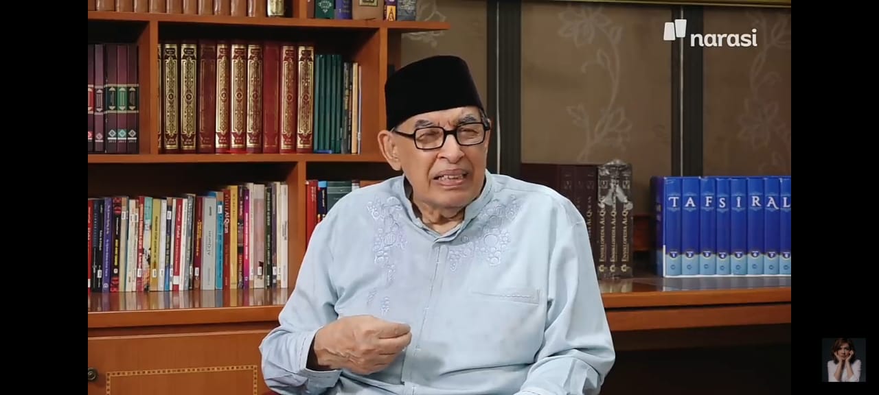 Pesan Prof. Quraish Shihab kepada putrinya Najwa Shihab