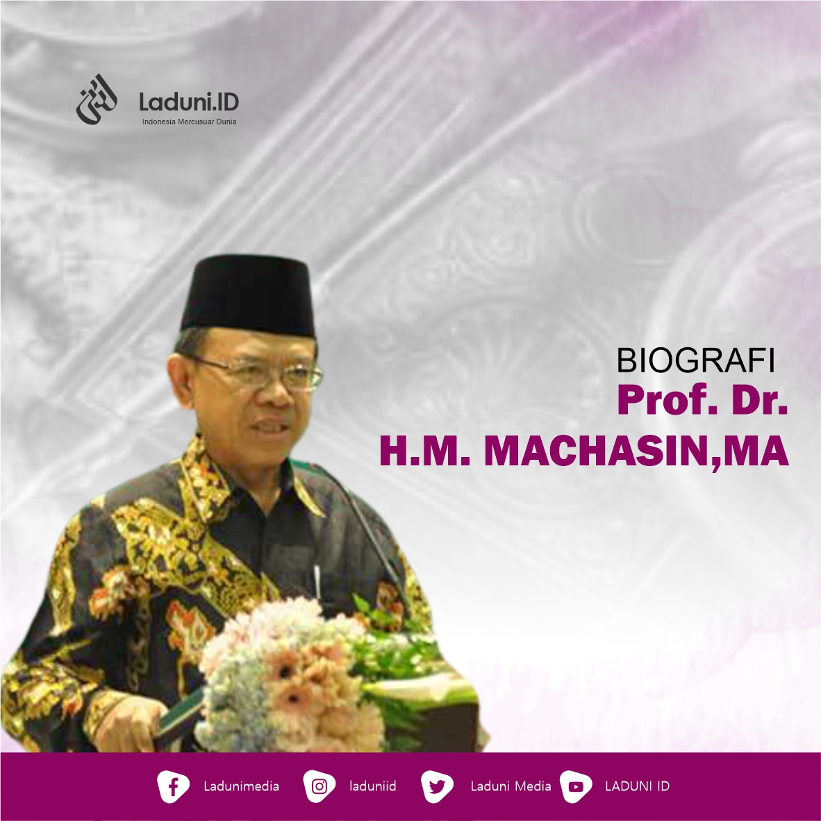 Biografi Prof. Dr. KH. Machasin, MA