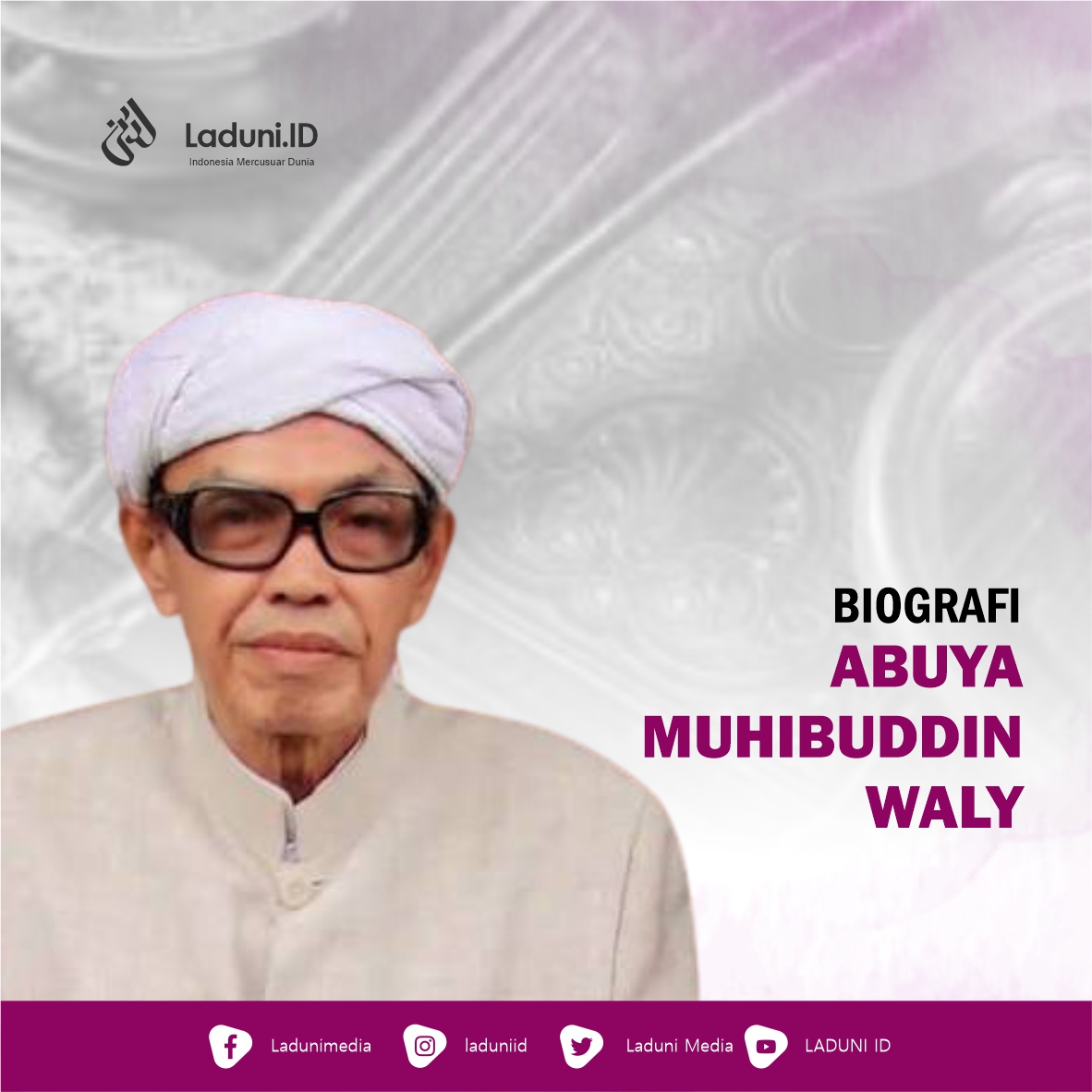 Biografi Prof. Dr. Tengku Chik H. Muhibuddin Waly Al-Khalidy (Abuya Muhibuddin Waly)