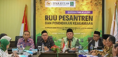 RUU Pesantren, Masih Memerlukan Sosialisasi kepada Pihak Pesantren