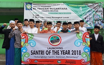 Sambut Hari Santri, Pesantren Al-Fauzan Nusantra Luncurkan Santri of The Year 2018