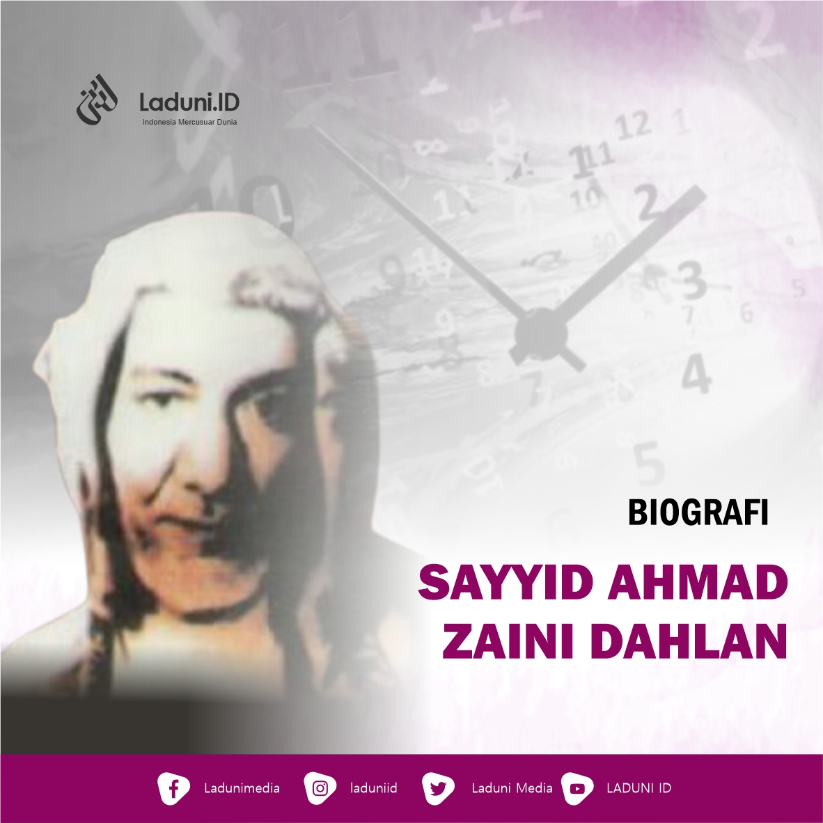 Biografi Sayyid Ahmad Zaini Dahlan